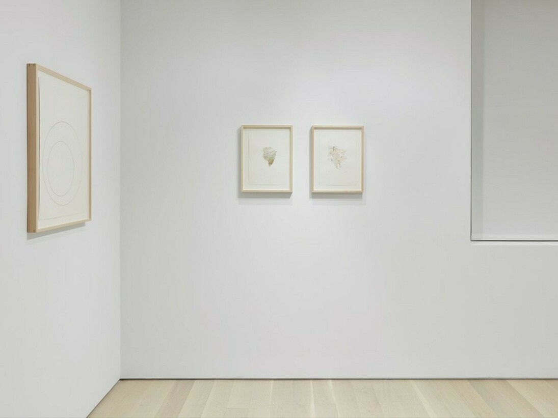 John M Armleder, Exhibition view. Courtesy of Almine Rech Gallery