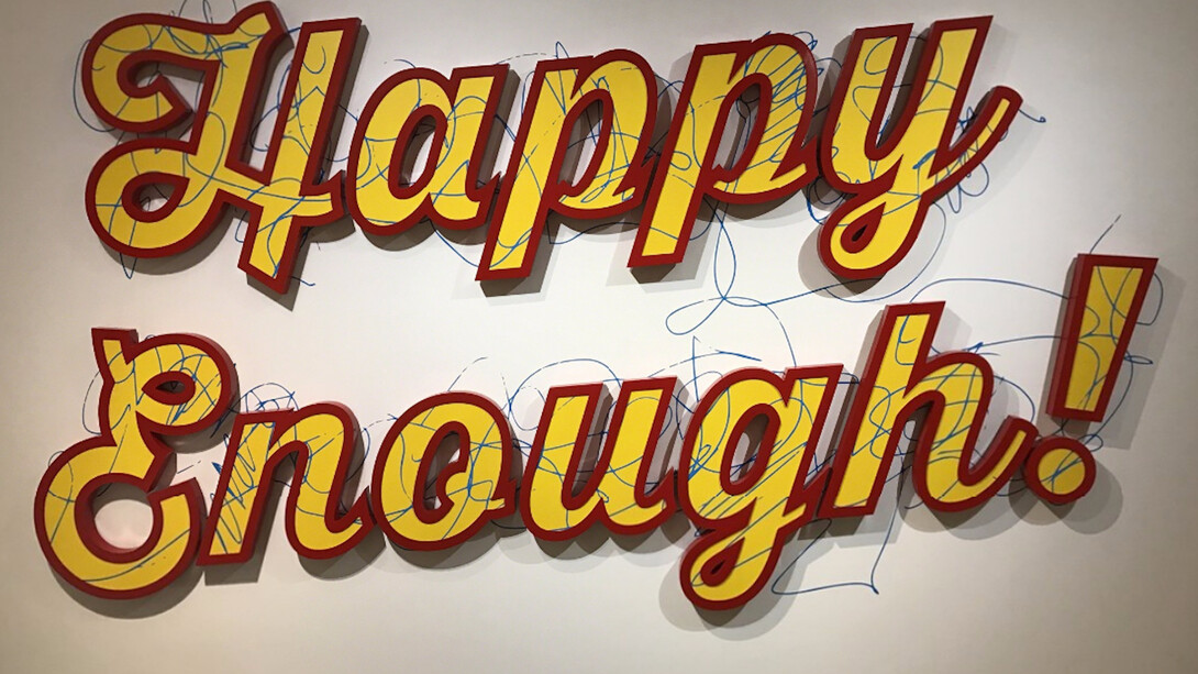 Michael Porten, Happy Enough!, 2016. Courtesy of Cheryl Hazan Gallery