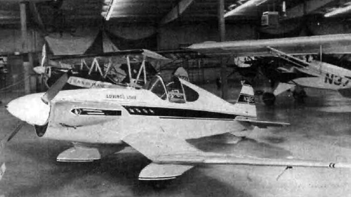 1951 Loving/Wayne WR-1 Racer 'Love' – N351C. Courtesy of EAA