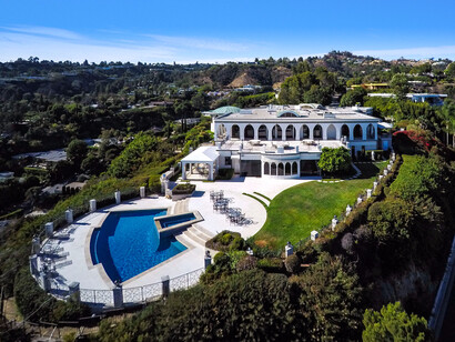 Hillside homes in this Santa Barbara