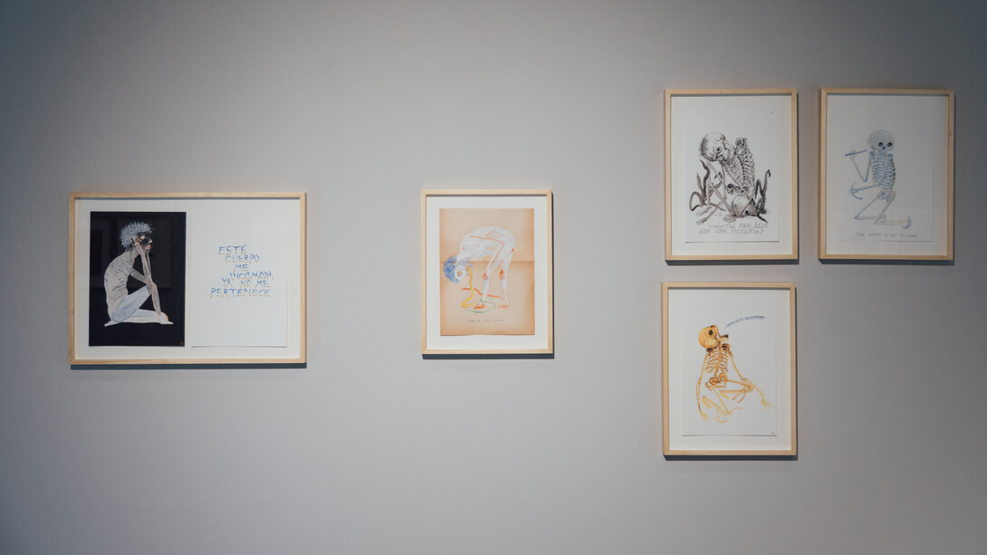 Kevin Mancera, Todo esto será un desierto (All this will be a desert), exhibition view. Courtesy of Policroma Gallery