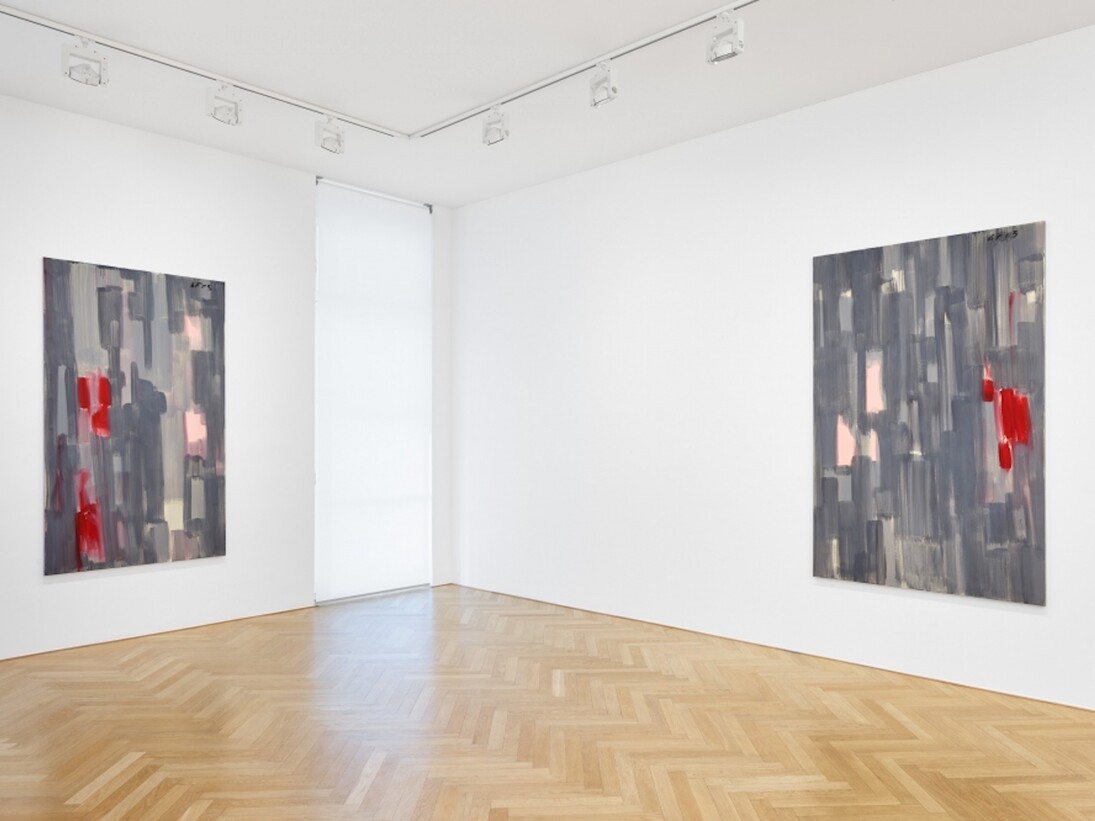 Günther Förg, Exhibition view. Courtesy of Galerie Max Hetzler