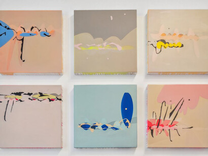 Ron Johnson, Just like forever, exhibition view. Courtesy of Reynolds Gallery