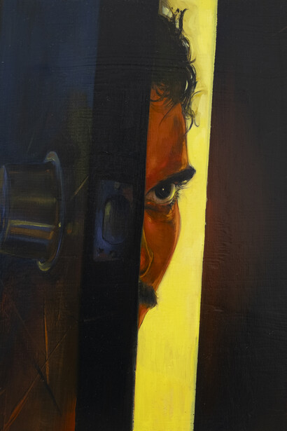 Gabe Cortese, Voyeur (detail), 2026. Courtesy of Nazarian / Curcio