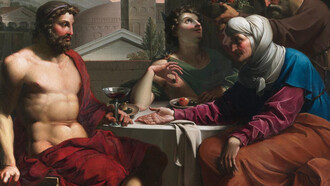 Giove e Mercurio si rivelano a Filemone a a Bauci