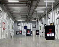 Ugo Rondinone: I ♥ John Giorno, Exhibition view. Courtesy of New Museum 