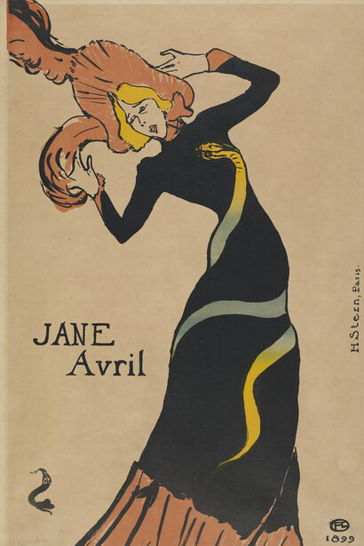 Henri de Toulouse-Lautrec
Jane Avril