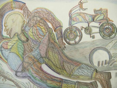 Manuel Bonifacio, Motorbike & Man, © Manuel Bonifacio