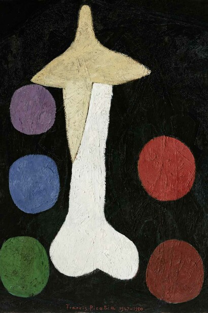 Francis Picabia: Egoism, 1947-1950. Museo Boijmans Van Beuningen, Rotterdam, photo Studio Tromp © Francis Picabia by SIAE 2018