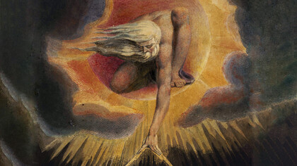 William Blake, The Ancient of Days (detalle), 1794