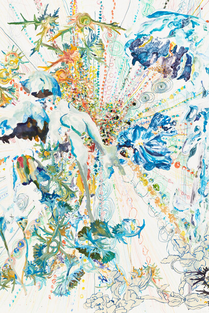 Santi Moix, Future flora 19, 2024. Courtesy of Pace Prints