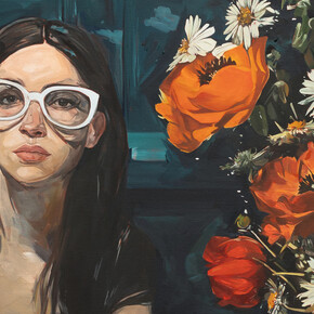 Lance Myers, Breathless and on again (detail). Courtesy of Wally Workman Gallery