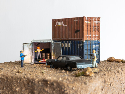 Abigail Goldman, The shipment, 2024. Courtesy of Hashimoto Contemporary Gallery