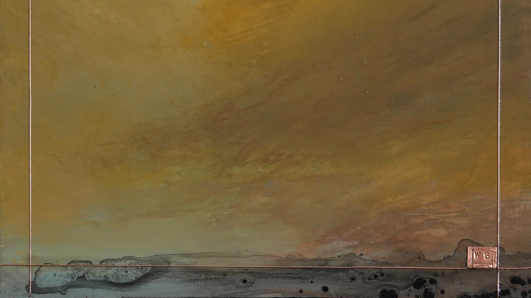 Wrona Gall, Ocean glow (detail), 2026. Courtesy of bG Gallery