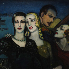 Tres Para Uno, c. 1934, Oil on canvas, 98 x 100 cm