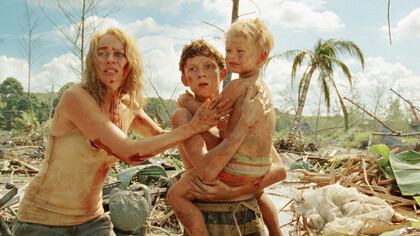 Maomi Watts en "Lo imposible", de Juan Antonio Bayona. 2012