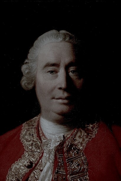 Hume, otro gran filósofo, le ofreció una mano amiga a Rousseau, pero eran dos temperamentos muy distintos y la cosa no acabó bien