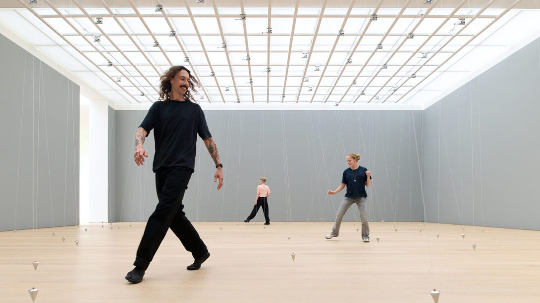 William Forsythe, Choreographic objects, exhibition view. Courtesy of Voorlinden Museum