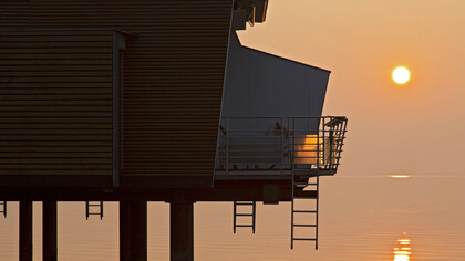 Sunset at Palafitte