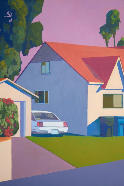 Timm Blandin ,Neighbors across the street (detail). Courtesy of Galerie Sept