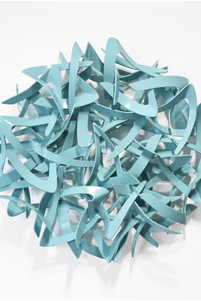 Matt Devine_BC99_Aluminum with Powdercoat, 20 x 20 inches