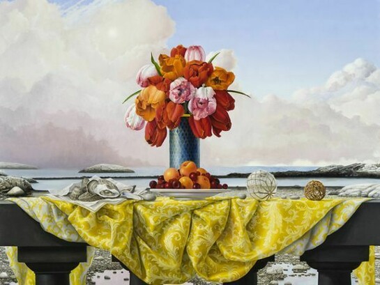 James Aponovich, North Wind Clearing, 2011, Oil on canvas, 40 x 50 in.
