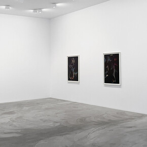 Marisol, Works on paper, exhibition view. Courtesy of Matthew Marks Gallery