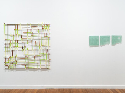 Hilarie Mais, Verde, exhibition view. Courtesy of Roslyn Oxley9 Gallery