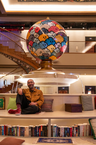 Portrait of Youness Siraj Mounir. Courtesy of World Art Dubai