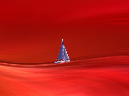 Las cosas corrían de lado a lado, en quehacer desenfrenado y lento, como mar abierto y aposento encerrado