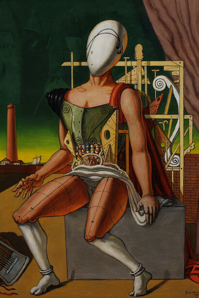 Orfeo, trovatore stanco (1970), Fondazione Giorgio e Isa de Chirico, Roma © Giorgio De Chirico by SIAE 2020
