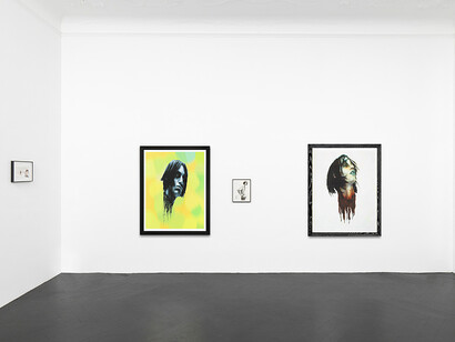 Richard Hawkins, Featuring 13 flamboyant fiends, Ausstellungsansicht. Mit freundlicher Genehmigung der Galerie Buchholz