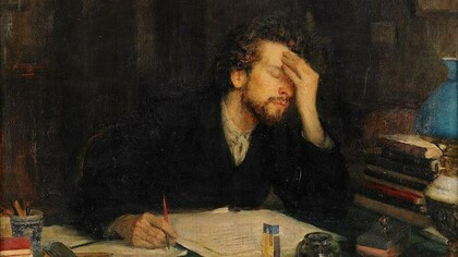 El bloqueo del escritor según Leonid Pasternak (1862-1945)