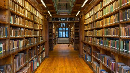Tras una serie de robos, la sala de lectura Heyne, considerada una de las salas de biblioteca más bellas de Alemania, se cerró al público en 2010. La sala de lectura alberga alrededor de 200 000 volúmenes procedentes de los antiguos fondos de la Biblioteca de la Universidad de Gotinga, Alemania