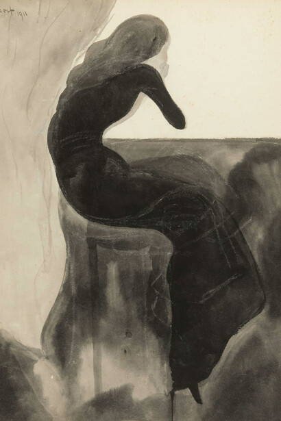 Léon Spilliaert, La princesa Maleine, 1910