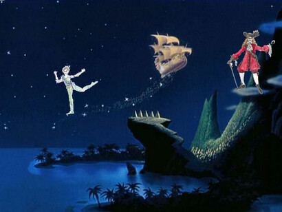Peter Pan e Capitan Uncino