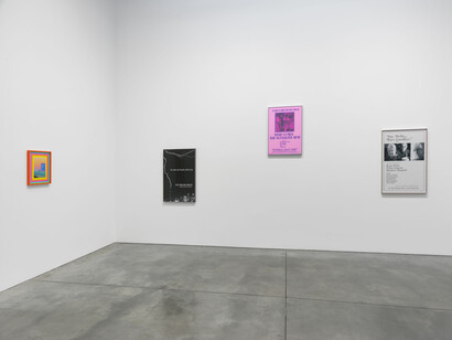 Various artists, settle for a good fantasy, exhibition view. Courtesy of Luhring Augustine