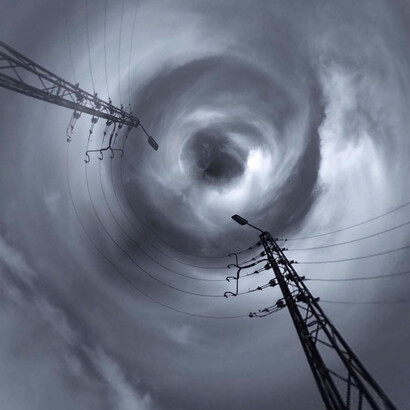 Bild aus der Fotoserie „Vertigo”, 2020, (Pigmentdruck)