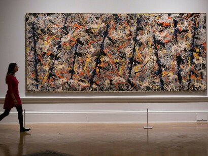 Abstract Expressionism, Exhibition view. Courtesy of Royal Academy of Arts