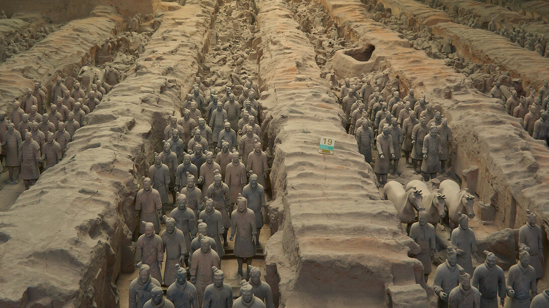 Los guerreros de terracota del Mausoleo de Qin Shi Huang