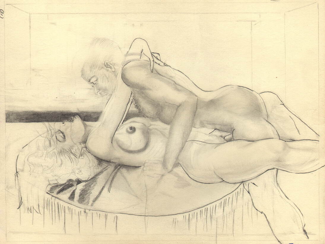William Crawford, ohne Titel, 1990's, (WCr/P 263), pencil on paper, 21.5 x 28 cm, Courtesy Galerie Susanne Zander / Delmes & Zander