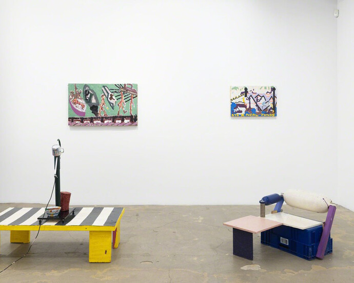 IWDDIY4U, exhibition view. Courtesy of Maccarone 