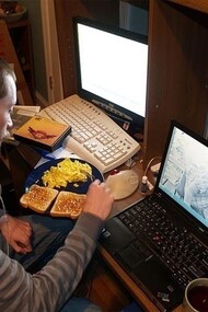 Eating Alone, ©Ian (nolifeik on Flickr)