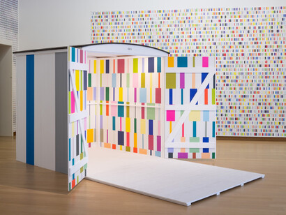 Karel Martens, Unbound, exhibition view. Courtesy of Stedelijk Museum 