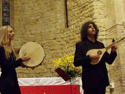 Simone Sorini al liuto