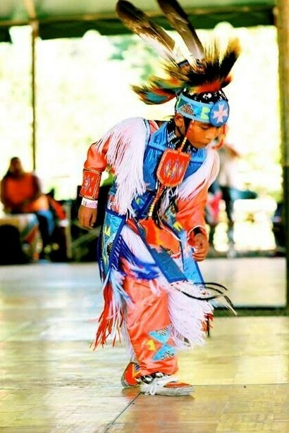 Pow Wow en Oregón. Danza tribal. Foto: Sabrina Guitart