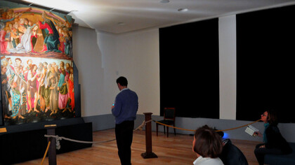 Foto allestimento della mostra 