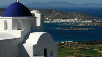 Une église ortodoxa à Antiparos.