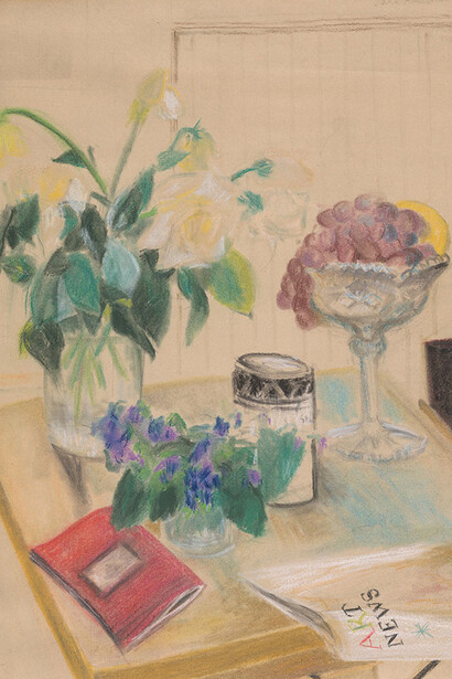 Jane Freilicher (detail). Courtesy of the Morgan Library & Museum