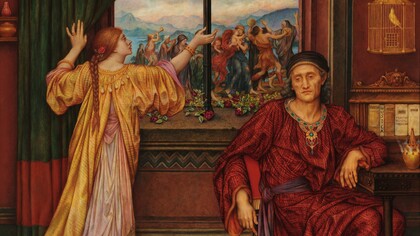 Evelyn De Morgan, "The Gilded Cage", 1901-1902, in prestito dalla De Morgan Collection alla Watts Gallery, UK